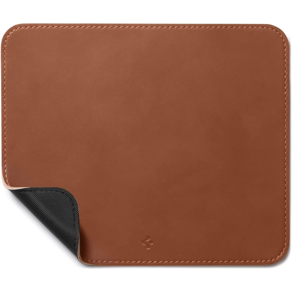 Spigen LD301 Velo - Premium Vegan Leather Mouse Pad - Brown (APP04761)
