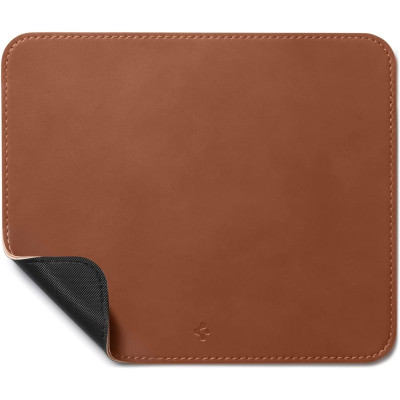 Spigen LD301 Velo - Premium Vegan Leather Mouse Pad - Brown (APP04761)