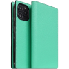 SLG Design D8 Neon Full Grain Leather - Δερμάτινη Θήκη - Πορτοφόλι Flip Apple iPhone 14 Pro Max - Teal (SD-D8N-DC-IP14PM-TL)