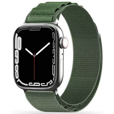 Tech-Protect Nylon Pro Λουράκι - Apple Watch Ultra/SE/11/10/9/8/7/6/5/4 (49/46/45/44mm) - Military Green (9490713928363)