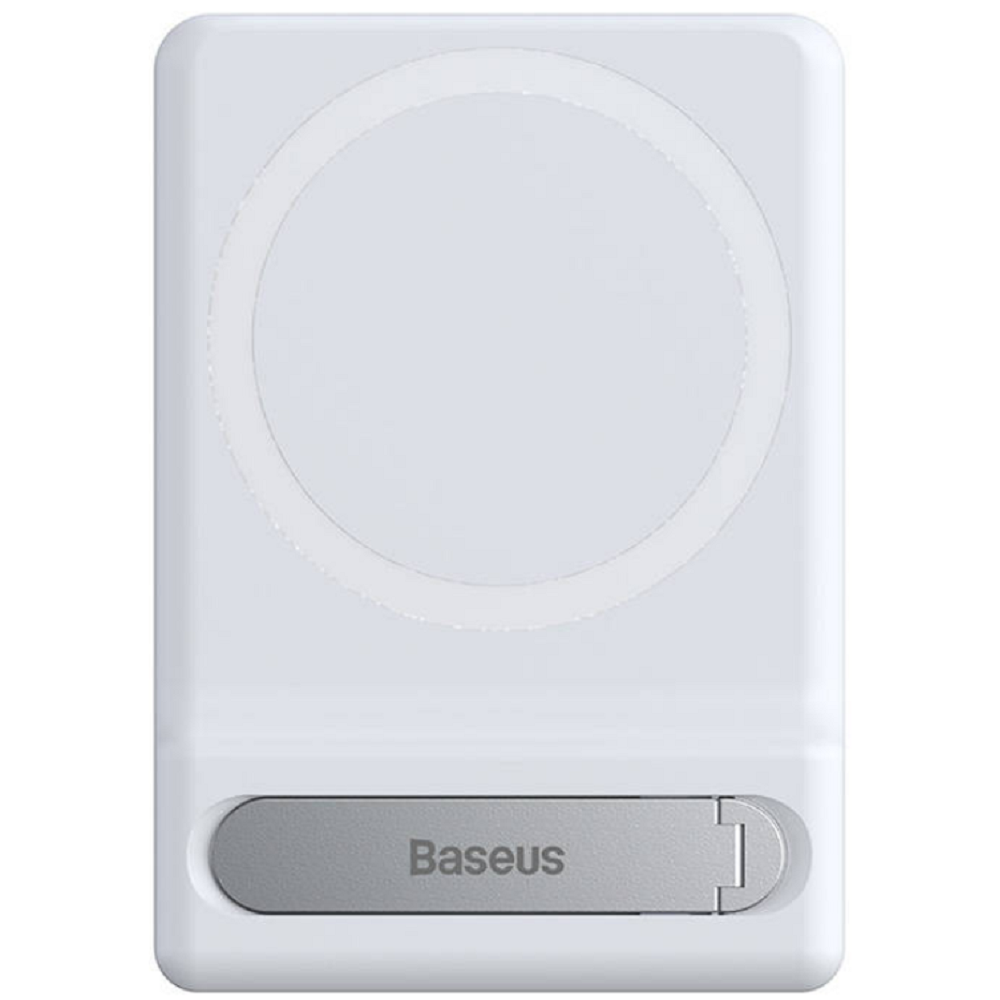 Baseus Foldable Magnetic Bracket - Μαγνητική Βάση Στήριξης MagSafe για Κινητά / Smartphone iPhone 14 / 13 / 12 - White (LUXZ010002)