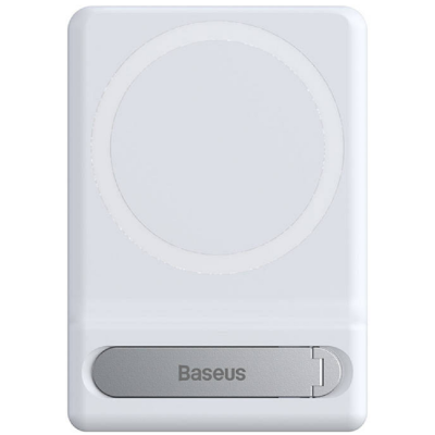 Baseus Foldable Magnetic Bracket - Μαγνητική Βάση Στήριξης MagSafe για Κινητά / Smartphone iPhone 14 / 13 / 12 - White (LUXZ010002)