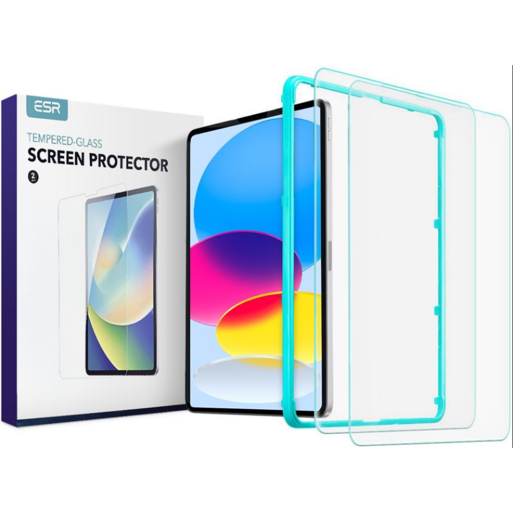 ESR Tempered Glass - Αντιχαρακτικό Προστατευτικό Γυαλί Οθόνης - Apple iPad (A16) 11th Gen. 2025 11" / 10th Gen. 2022 10.9" - 2 Τεμάχια - Clear (4894240171592)