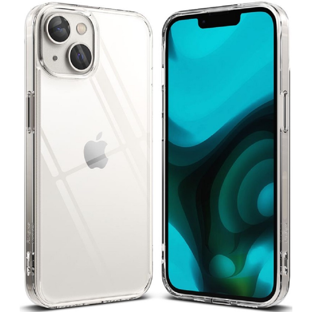 Ringke Fusion Σκληρή Θήκη με TPU Bumper - Apple iPhone 14 - Clear (8809881263717)