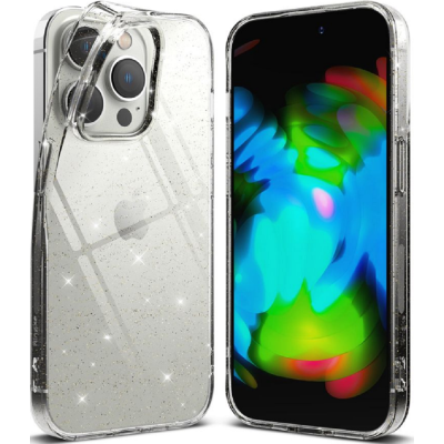 Ringke Air Θήκη Σιλικόνης Apple iPhone 14 Pro - Glitter Clear (8809881262826)