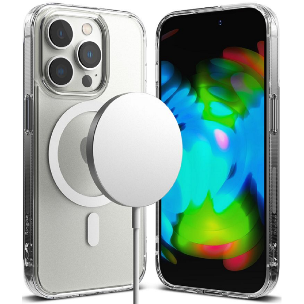 Ringke Fusion Magnetic Θήκη MagSafe Apple iPhone 14 Pro - Matte Clear (8809881262703)