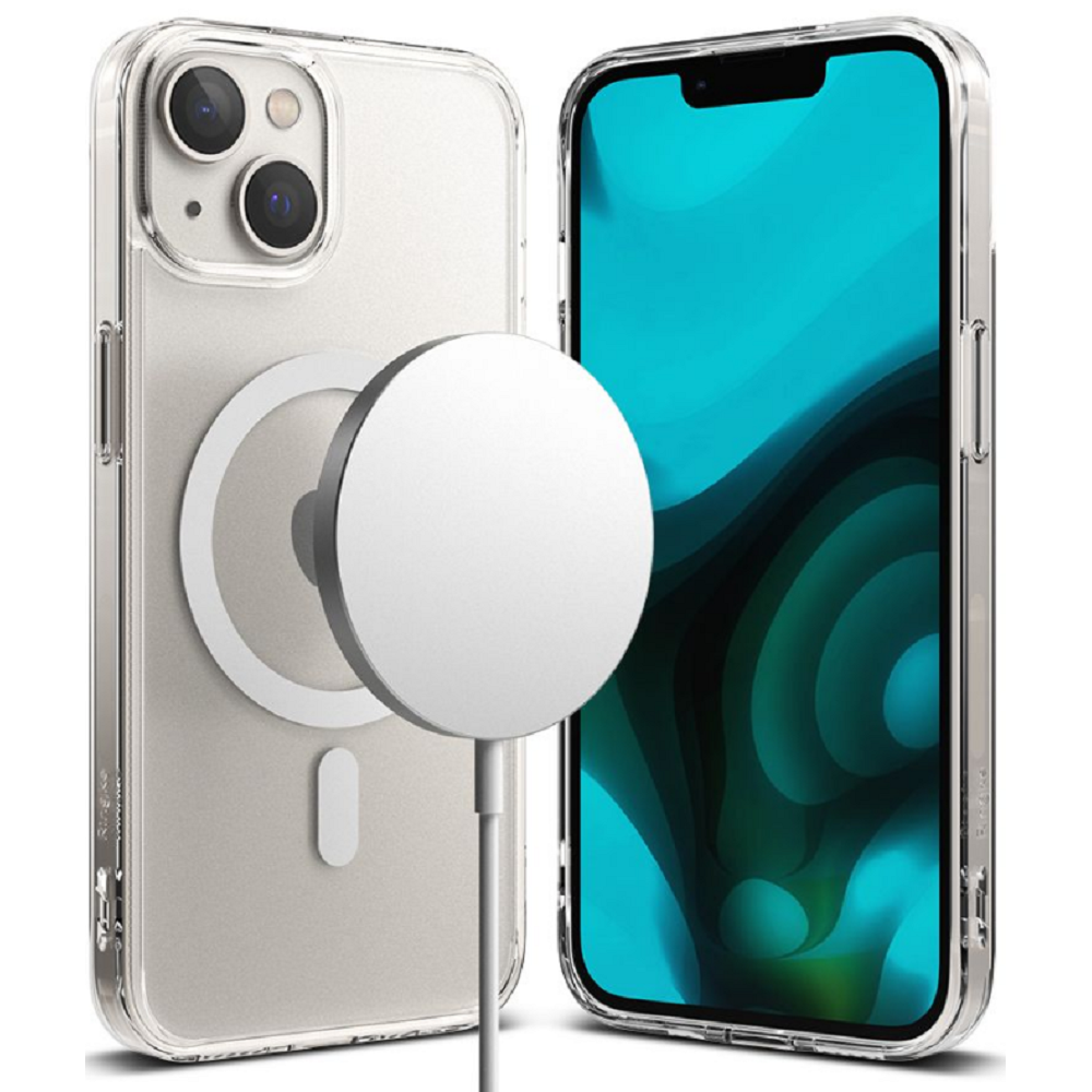 Ringke Fusion Magnetic Θήκη MagSafe Apple iPhone 14 - Matte Clear (8809881263779)