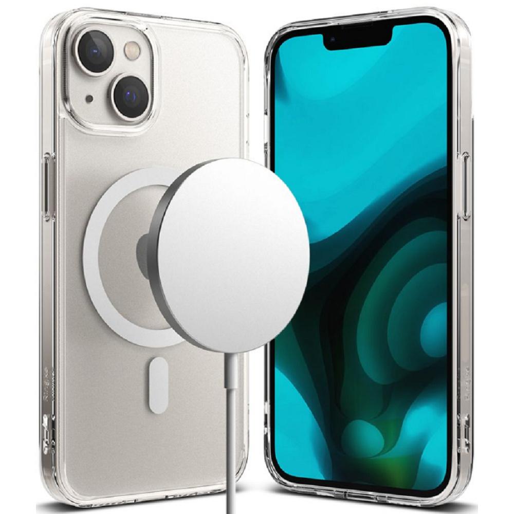 Ringke Fusion Magnetic Θήκη MagSafe Apple iPhone 15 Plus / 14 Plus - Matte Clear (8809881263298)