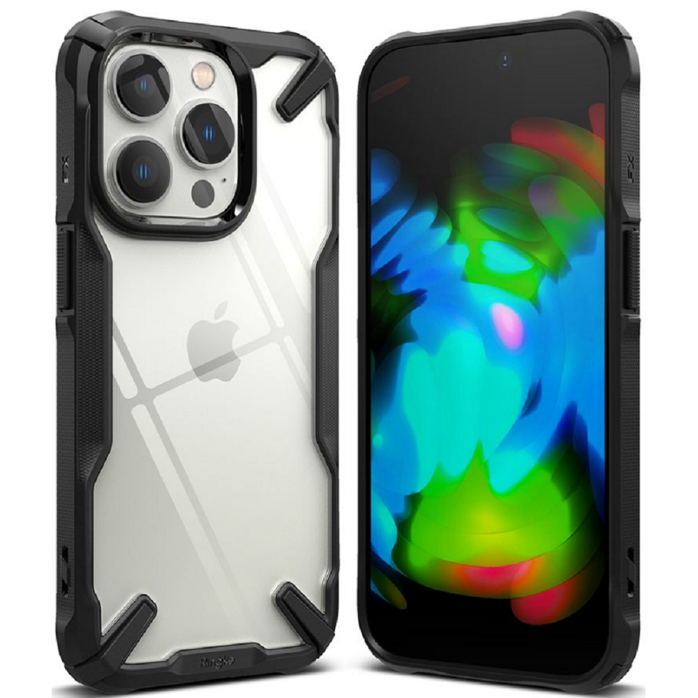 Ringke Fusion X Θήκη - Apple iPhone 14 Pro  - Black (8809881262857)