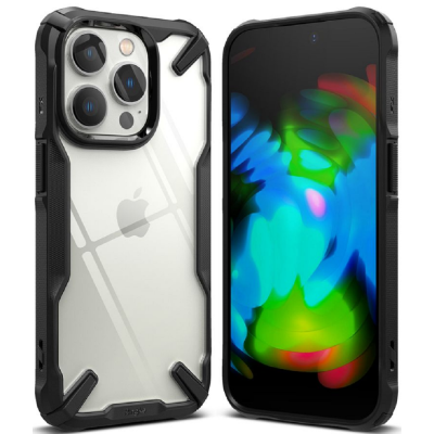 Ringke Fusion X Θήκη - Apple iPhone 14 Pro  - Black (8809881262857)