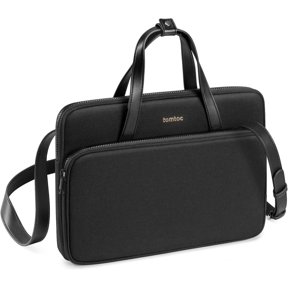 Tomtoc The Her H22 Lady Premium Shoulder Bag - Θήκη / Τσάντα Μεταφοράς για Laptοp έως 14" - Black (H22C1D1)