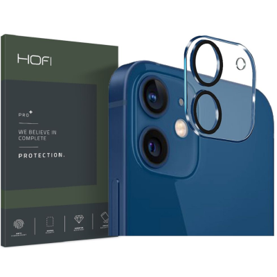 Hofi Cam Pro+ Camera Tempered Glass - Αντιχαρακτικό Γυαλί Προστασίας για Φακό Κάμερας - Apple iPhone 12 - Clear (9589046922893)