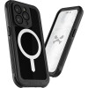 Ghostek Nautical 4 - Ανθεκτική Αδιάβροχη Θήκη MagSafe με Περιστρεφόμενο Κλιπ Ζώνης - Apple iPhone 14 Pro - Black (GHOCAS3181)