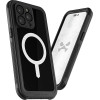 Ghostek Nautical 4 - Ανθεκτική Αδιάβροχη Θήκη MagSafe με Περιστρεφόμενο Κλιπ Ζώνης - Apple iPhone 14 Pro Max - Black (GHOCAS3185)