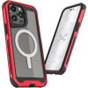 Ghostek Atomic Slim 4 - Ανθεκτική Θήκη MagSafe Apple iPhone 14 Pro Max - Red (GHOCAS3112)