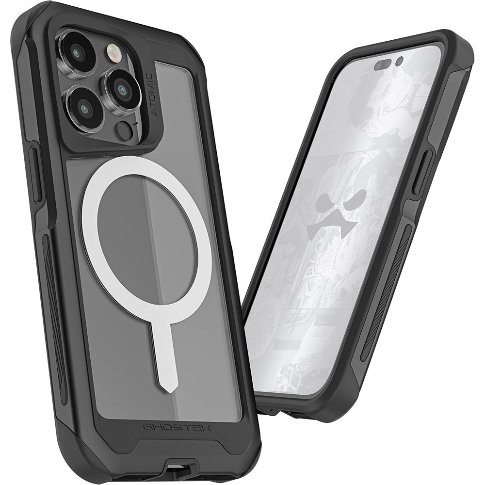 Ghostek Atomic Slim 4 - Ανθεκτική Θήκη MagSafe Apple iPhone 14 Pro - Black (GHOCAS3088)