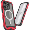 Ghostek Atomic Slim 4 - Ανθεκτική Θήκη MagSafe Apple iPhone 14 Pro - Red (GHOCAS3090)