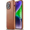 MUJJO Full Leather Case - Δερμάτινη Θήκη MagSafe - Apple iPhone 14 Pro Max - Tan (MUJJO-CL-029-TN)