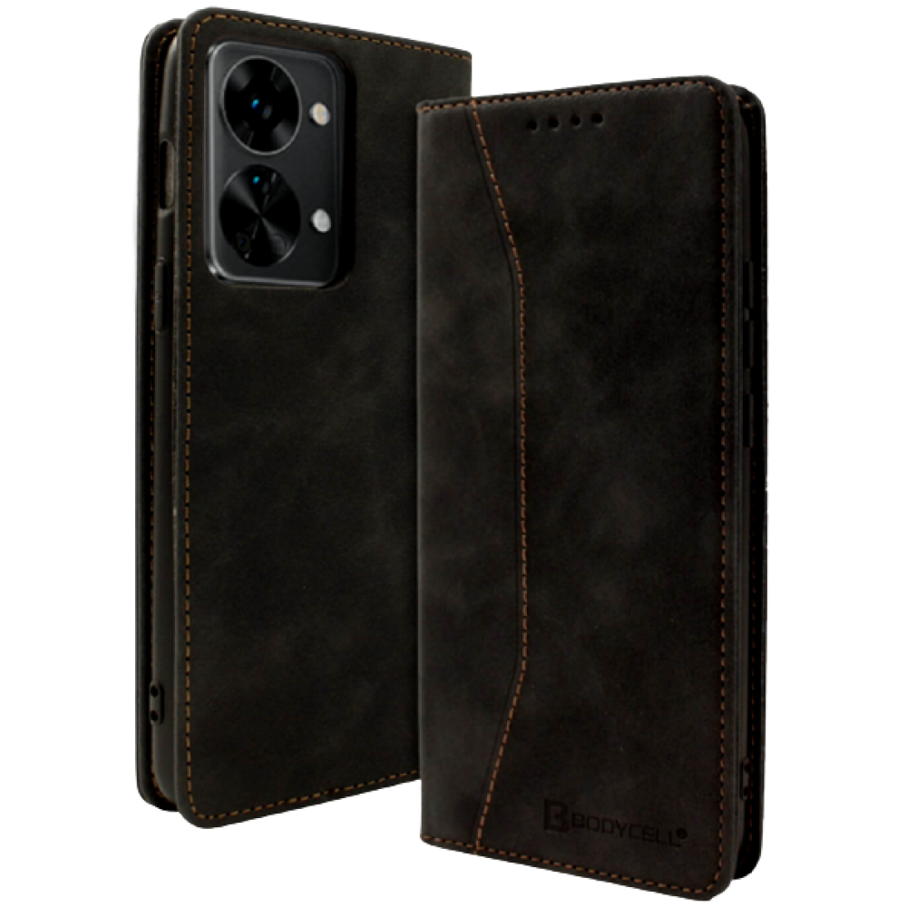 Bodycell Θήκη - Πορτοφόλι OnePlus Nord 2T - Black (5206015016462)