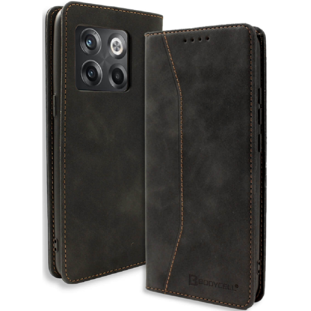 Bodycell Θήκη - Πορτοφόλι OnePlus 10T - Black (5206015016431)