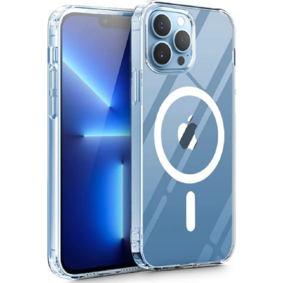 Tech-Protect MagMat - Σκληρή Διάφανη Θήκη MagSafe Apple iPhone 12 / 12 Pro - Clear (9589046921445)