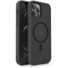 Tech-Protect MagMat - Σκληρή Θήκη MagSafe Apple iPhone 12 / 12 Pro - Matte Black (6216990211553)
