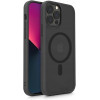 Tech-Protect MagMat - Σκληρή Θήκη MagSafe Apple iPhone 13 Pro Max - Matte Black (9589046917615)