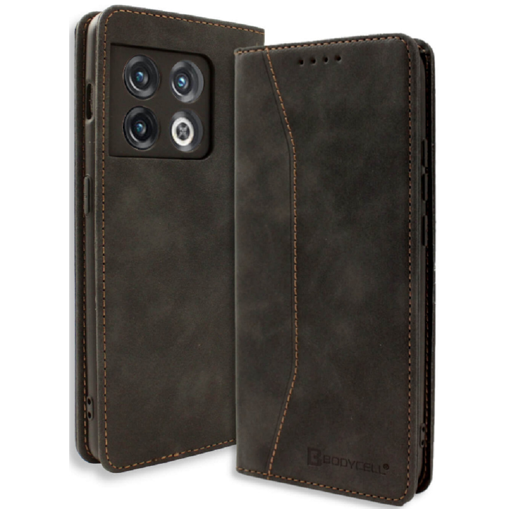 Bodycell Θήκη - Πορτοφόλι OnePlus 10 Pro - Black (5206015011870)