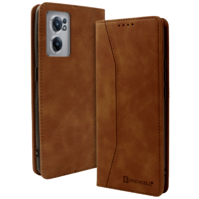Bodycell Θήκη - Πορτοφόλι OnePlus Nord CE 2 5G - Brown  (5206015015649)