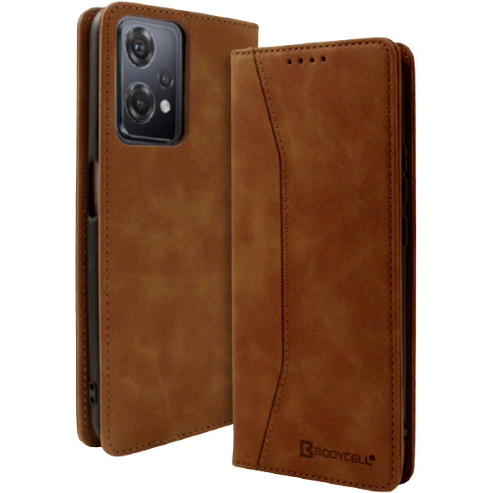 Bodycell Θήκη - Πορτοφόλι OnePlus Nord CE 2 Lite 5G - Brown (5206015018756)