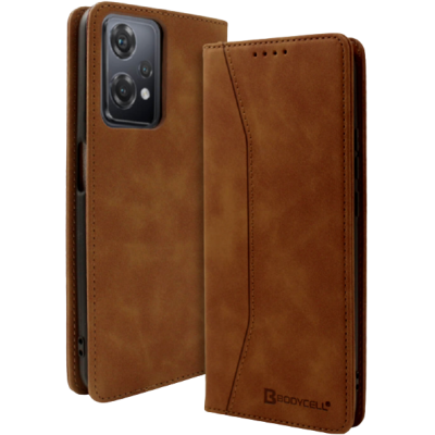 Bodycell Θήκη - Πορτοφόλι OnePlus Nord CE 2 Lite 5G - Brown (5206015018756)