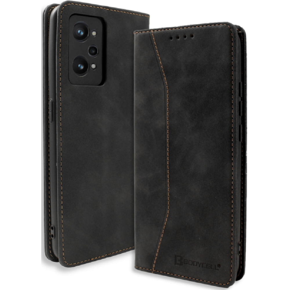 Bodycell Θήκη - Πορτοφόλι Realme GT Neo 3T - Black (5206015017407)