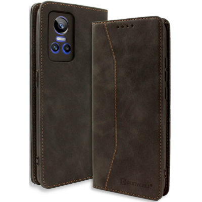 Bodycell Θήκη - Πορτοφόλι Realme GT Neo 3 - Black (5206015018855)