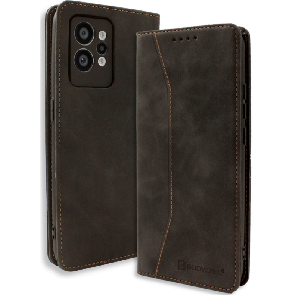 Bodycell Θήκη - Πορτοφόλι Realme GT2 Pro - Black (5206015018794)