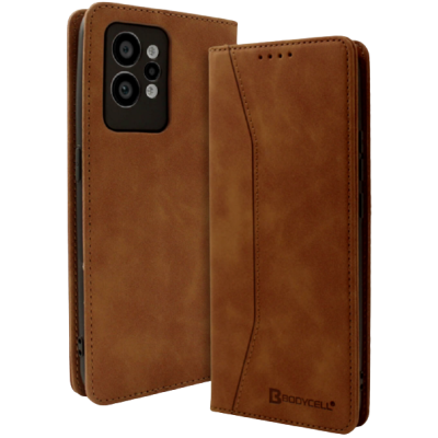 Bodycell Θήκη - Πορτοφόλι Realme GT2 Pro - Brown (5206015018831)