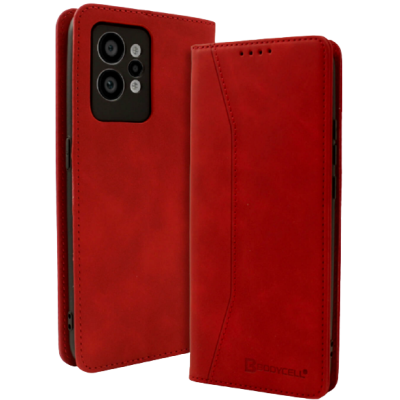 Bodycell Θήκη - Πορτοφόλι Realme GT2 Pro - Red (5206015018817)