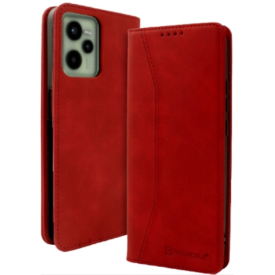 Bodycell Θήκη - Πορτοφόλι Realme C35 - Red (5206015017391)