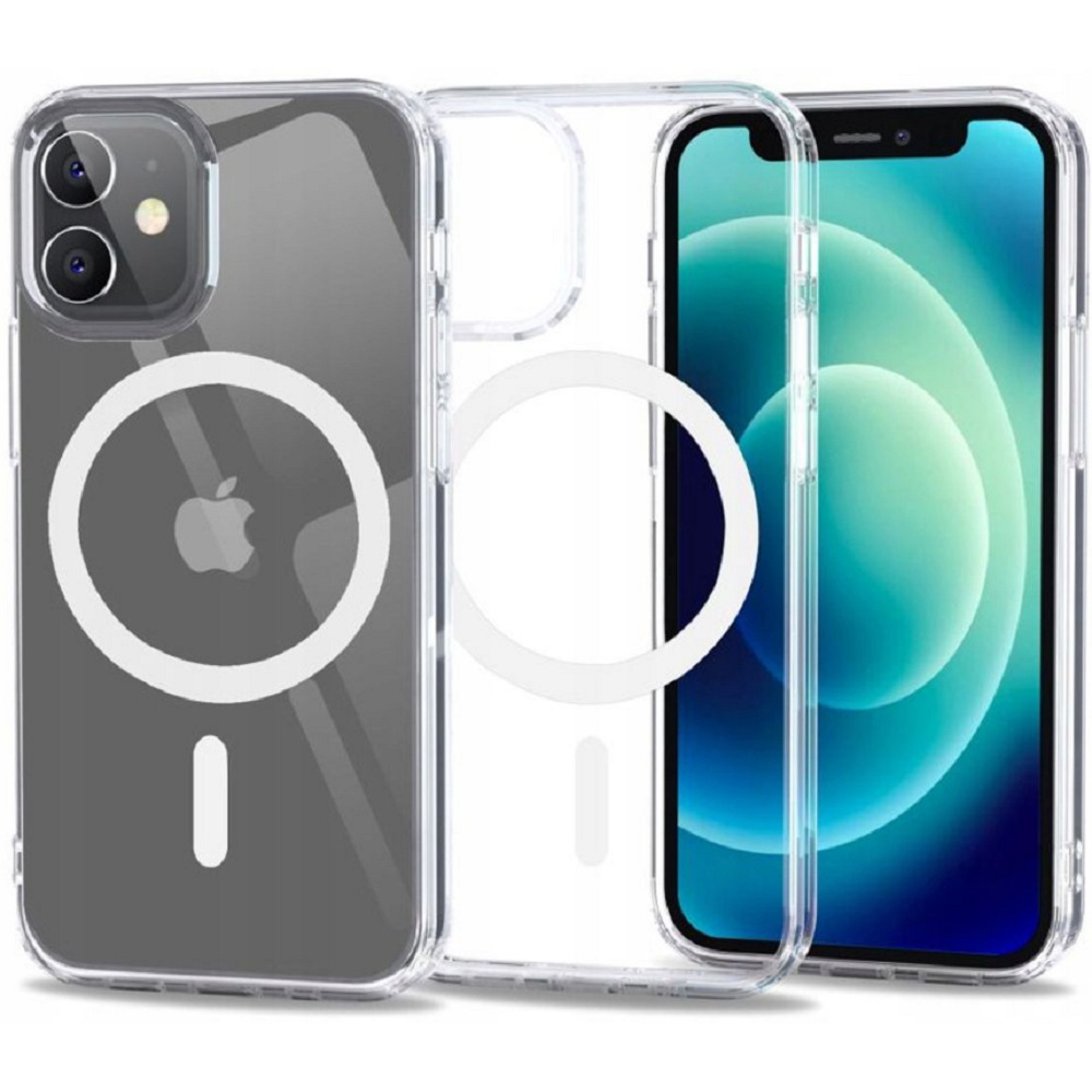 Tech-Protect FlexAir Hybrid - Σκληρή Διάφανη Θήκη MagSafe Apple iPhone 12 mini - Clear (9589046925849)