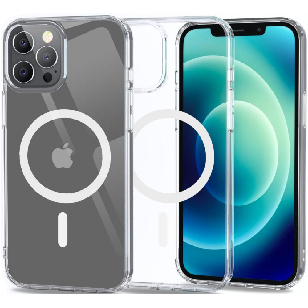 Tech-Protect FlexAir Hybrid - Σκληρή Διάφανη Θήκη MagSafe Apple iPhone 12 Pro Max - Clear (9589046925832)
