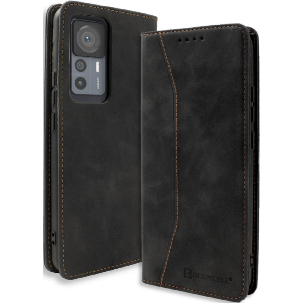 Bodycell Θήκη - Πορτοφόλι Xiaomi 12T / 12T Pro - Black (5206015018916)