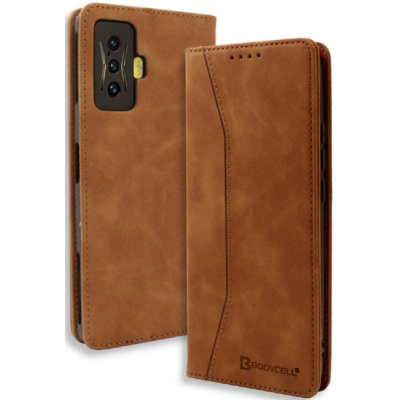 Bodycell Θήκη - Πορτοφόλι Xiaomi Poco F4 GT - Brown (5206015004322)