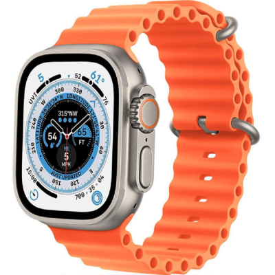 Tech-Protect Iconband Pro - Λουράκι Σιλικόνης Apple Watch Ultra/SE/11/10/9/8/7/6/5/4 (49/46/45/44mm) - Orange (9490713930212)