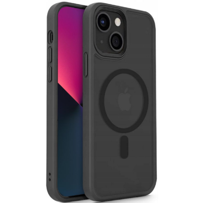Tech-Protect MagMat - Σκληρή Θήκη MagSafe Apple iPhone 14 - Matte Black (9589046925450)