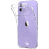 HappyCase Διάφανη Θήκη Σιλικόνης Apple iPhone 12 / 12 Pro - Glitter Print (8719246323263)