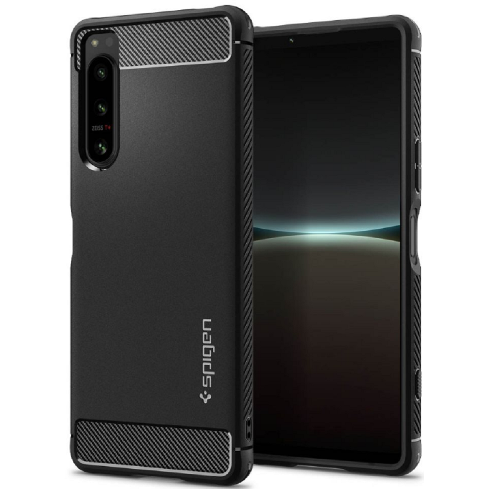 Spigen Θήκη Rugged Armor Sony Xperia 5 IV - Matte Black (ACS04552)