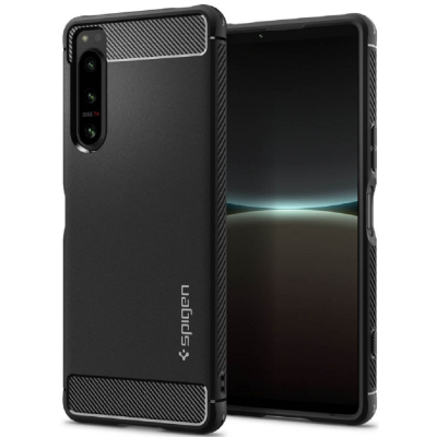 Spigen Θήκη Rugged Armor Sony Xperia 5 IV - Matte Black (ACS04552)