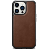 iCarer Oil Wax Leather Cover - Δερμάτινη Θήκη με TPU Bumper - Apple iPhone 14 Pro - Brown (WMI14220718-BN)