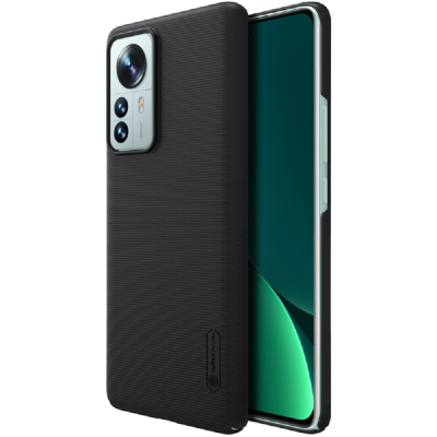 Nillkin Θήκη Super Frosted Shield Xiaomi 12 Pro 5G & Kickstand - Black (6902048240452)