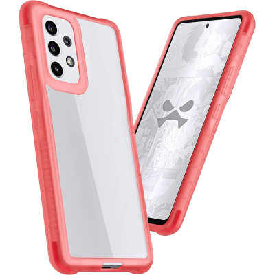Ghostek Covert 6 - Διάφανη Ανθεκτική Αντιμικροβιακή Θήκη - Samsung Galaxy A53 5G - Pink (GHOCAS2990)