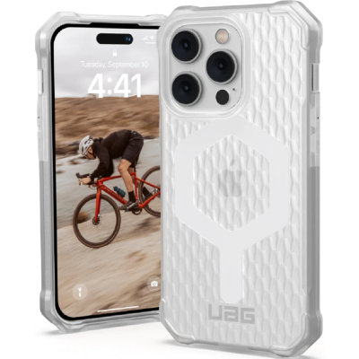UAG Essential Armor Ανθεκτική MagSafe θήκη Σιλικόνης - Apple iPhone 14 Pro - Frosted Ice (114091110243)